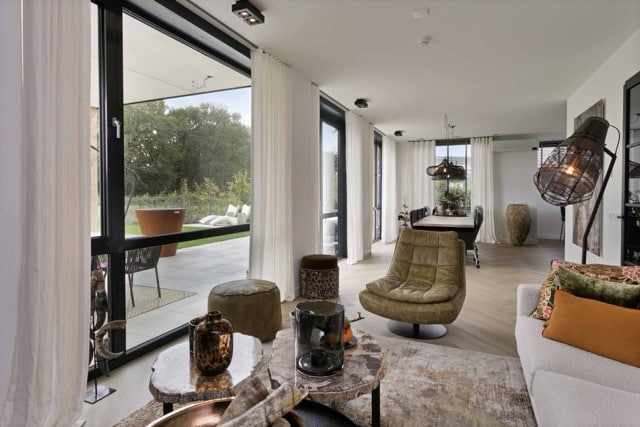 Impressie woonkamer | De Zandleij